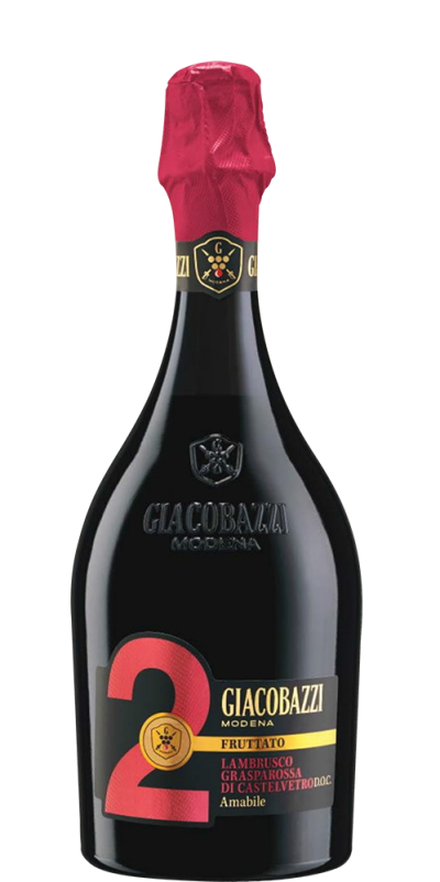 Giacobazzi 2 FRUTTATO Lambrusco Amabile
