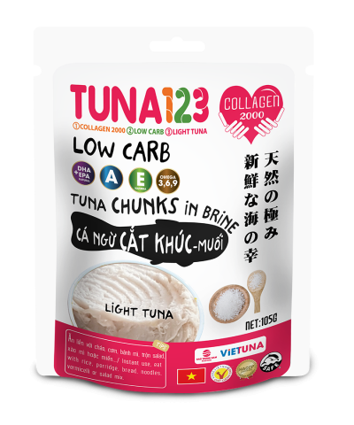 Cá ngừ cắt khúc muối