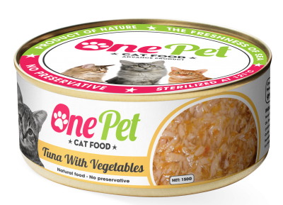 tuna with vegetable ( for cat )