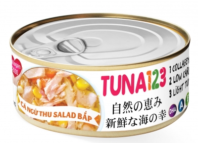 Cá ngừ salad bắp
